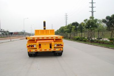 Hong Kong and Guangdong  HSD9340ZZXP Flat dump semi-trailer