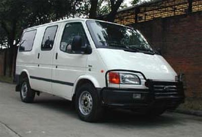 Jiangling Quanshun brand automobiles JX5036XYCDAL Bulletproof cash transport vehicle