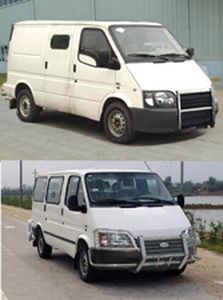 Jiangling Quanshun brand automobiles JX5036XYCDAL Bulletproof cash transport vehicle