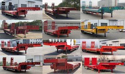 Liangwei  SLH9403TDP Low flatbed semi-trailer