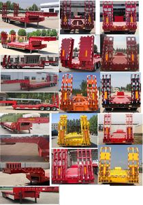 Liangwei  SLH9403TDP Low flatbed semi-trailer