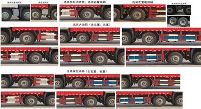 Dongfeng  EQ5321CCYL6D88 Grate type transport vehicle