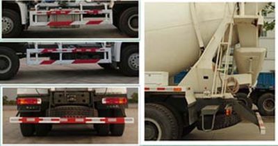 Lu Zhuan Juxin brand automobile ZJX5250GJBA Concrete mixing transport vehicle