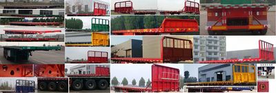 Yixiangtong  QAT9403TPB Flat transport semi-trailer