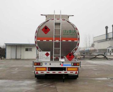 Mastercard SDW9409GRYA Aluminum alloy flammable liquid tank transport semi-trailer