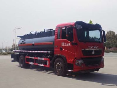 Hua Wei Chi Le  SGZ5161GFWZZ5T5 Tank transport vehicle for corrosive substances