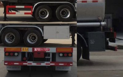 Xingshi  SLS9356GRY Flammable liquid tank transport semi-trailer