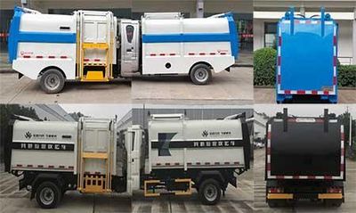 China National Automobile Corporation ZQZ5032ZZZSC6 Hydraulic Lifter Garbage truck 