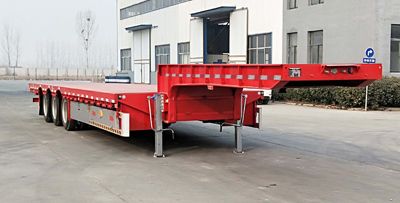 Hengze Xiangjun  LLD9400TDP Low flatbed semi-trailer