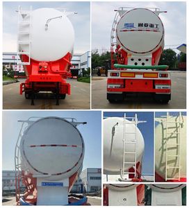 Tonghua  WTY9400GFL63 Low density powder material transportation semi-trailer