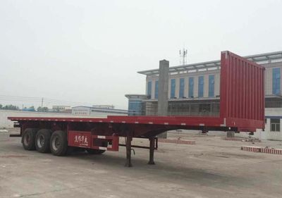 Qiao JZS9402ZZXPFlat dump semi-trailer