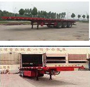 Qiao  JZS9402ZZXP Flat dump semi-trailer