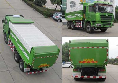 Huajun  ZCZ5256ZLJSDE garbage dump truck 