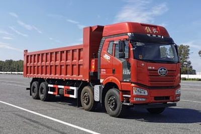 Jiefang AutomobileCA3310P66M25L7T4AE6Flat head natural gas dump truck