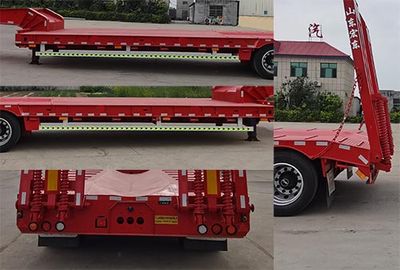 New Hongdong brand automobiles LHD9380TDP Low flatbed semi-trailer