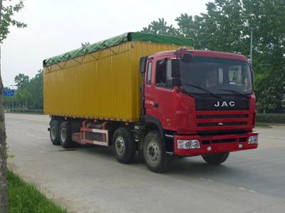 Jianghuai brand automobiles HFC5313XXBKR1LZT Peng style transport vehicle