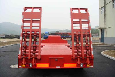 Huanghai  DD9281TDP Low flatbed semi-trailer