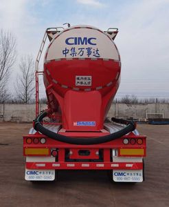 Mastercard SDW9401GFLB Medium density powder material transportation semi-trailer