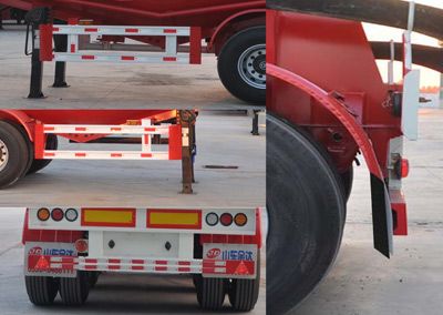 Liangyun brand automobile SLY9382GXH Lower ash semi-trailer