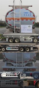 Lingyu  CLY5320GZW Miscellaneous dangerous goods tank transport vehicle