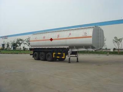 Dali  DLQ9403GHY Chemical liquid transportation semi-trailer