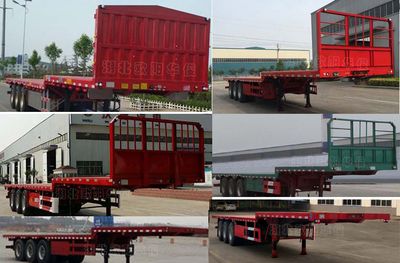 Chuyuan  EHJ9400TPBE Flat transport semi-trailer