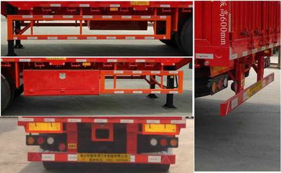 Hualu Yexing brand automobiles HYX9402CCYE Gantry transport semi-trailer