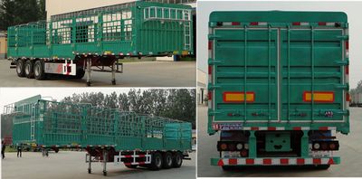 Hualu Yexing brand automobiles HYX9402CCYE Gantry transport semi-trailer