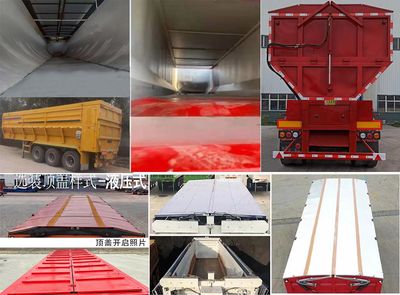 Yuqian Tong  HQJ9400ZLS Bulk grain transportation semi-trailer