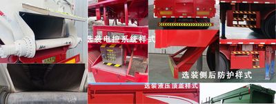 Yuqian Tong  HQJ9400ZLS Bulk grain transportation semi-trailer