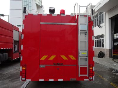 Jinsheng Shield Automobile JDX5200GXFSG80H Water tank fire truck