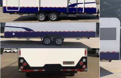 Peony  MD9024X centre axle trailer 