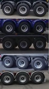 Tianming  TM9400GYY Aluminum alloy oil transport semi-trailer