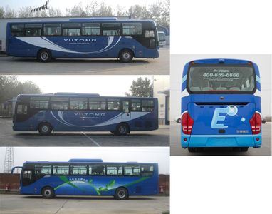 Yutong  ZK6125BEV2Z Pure electric passenger cars