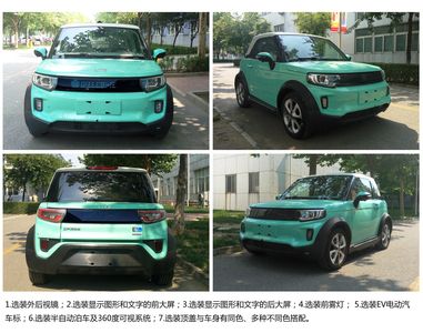 Beijing brand automobiles BJ7000KPCCBEV Pure electric sedan