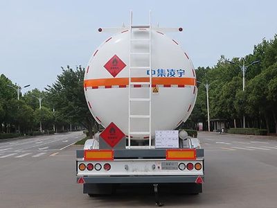 Lingyu  CLY9405GRY40 Flammable liquid tank transport semi-trailer