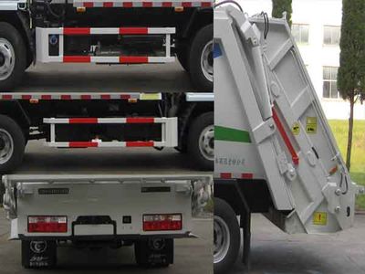 Unique  JTZ5070ZYSEQ6 Compressed garbage truck