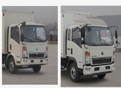 Haowo  ZZ5107XXYF3815E1L Box transport vehicle