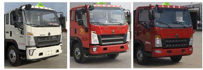 Hua Wei Chi Le  SGZ5120XRGZZ6 Flammable solid box transport vehicle