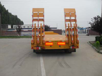 Haotong  LWG9400TDP Low flatbed transport semi-trailer