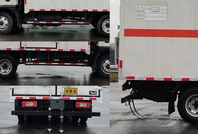 Qinhong  SQH5042XRQB6S Flammable gas box transport vehicle