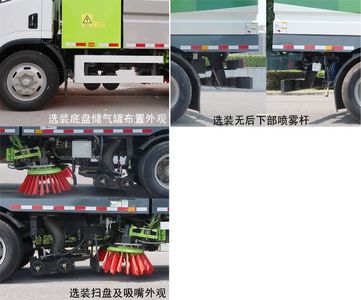 Zhonglian Automobile ZBH5120TXSSHBEV Pure electric cleaning and sweeping vehicle