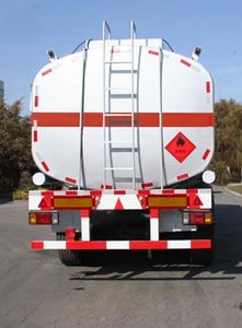 Jiancheng  JC9405GRY Aluminum alloy flammable liquid tank transport semi-trailer