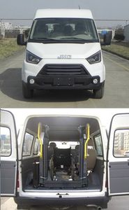 Jiangling Quanshun brand automobiles JX5035XSCZJ Disability transport vehicle