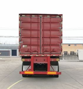 New Hongdong brand automobiles LHD9400XXY Box transport semi-trailer