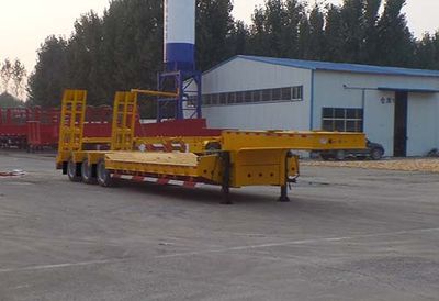 Huasheng Shunxiang LHS9400TDPLow flatbed semi-trailer