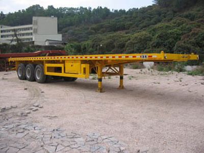 Hong Kong and Guangdong  HSD9380TJZP Container transport semi-trailer