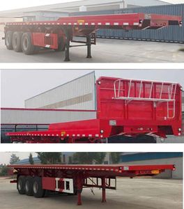 Luxi  LXP9400ZZXP Flat dump semi-trailer