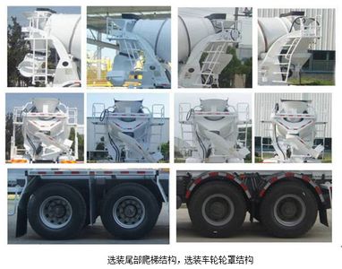 Jiangshan Shenjian  HJS5316GJBMN Concrete mixing transport vehicle