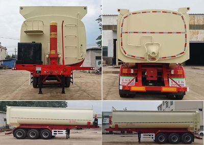 Xinyangda brand automobiles LXY9406GFLHX Medium density powder material transportation semi-trailer